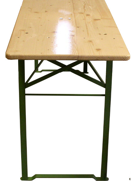 montierter Tischfuss Standard bei 50er Tischbreite