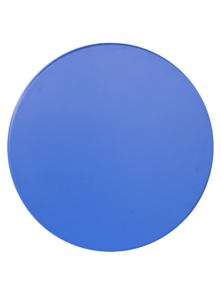einfarbig blaue Tischplatte