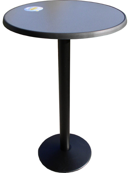 Stehtisch SOLO mit Tischplatte Sevelit in 70 cm Durchmesser
