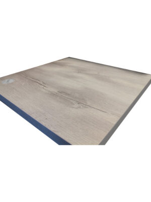 Durolight Tischplatte 80 x 80 cm im Dekor Nautic Oak - wie gekalckte und gewaschene Eiche