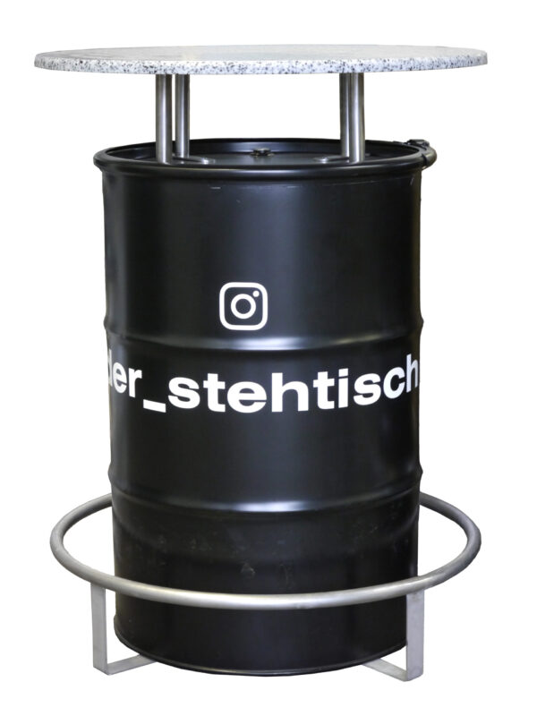 Fass-Stehtisch-Fußring